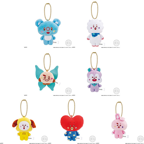 BT21 Fuwa Fuwa Mascot★4　10個入りBOX (食玩)[バンダイ]《０８月予約》