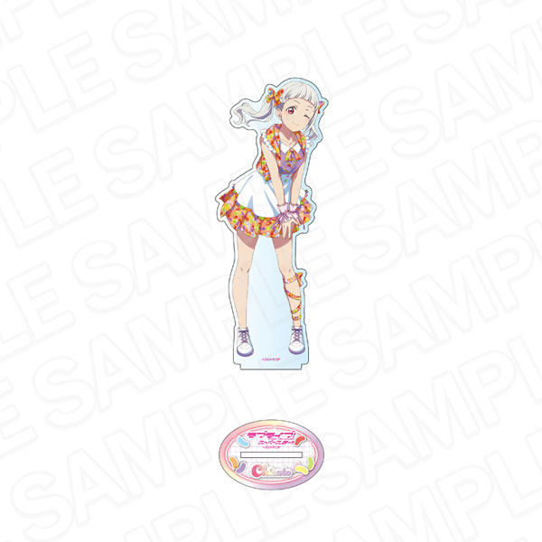 ラブライブ！スーパースター！！ デカアクリルスタンド 嵐千砂都 Cafe