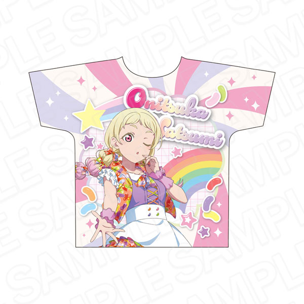 ラブライブ！スーパースター！！ フルグラフィックTシャツ 鬼塚夏美 Cafe party ver.[コンテンツシード]《０６月予約》