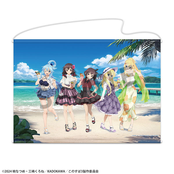 この素晴らしい世界に祝福を！ 描き下ろしB2タペストリー バカンス ver.[ホビーストック]《０５月予約》