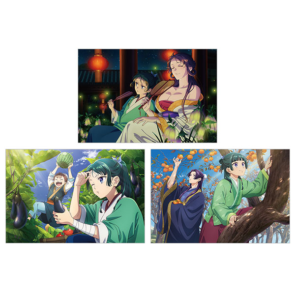 薬屋のひとりごと ポストカードセット ホタルブクロ、夏野菜、柿[ムービック]《０５月予約》