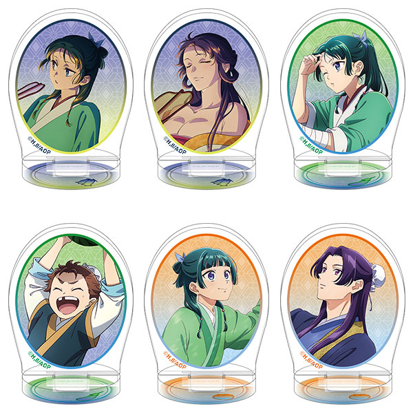 薬屋のひとりごと ちゅあスタ ミニチュアアクリルスタンドコレクション ホタルブクロ、夏野菜、柿 6個入りBOX[ムービック]《０５月予約》