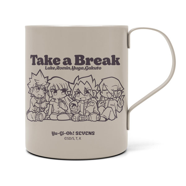 遊☆戯☆王SEVENS 遊我＆ルーク＆ガクト＆ロミン 二層ステンレスマグカップ(塗装) みんなでランチ！Ver.[コスパ]《０６月予約》