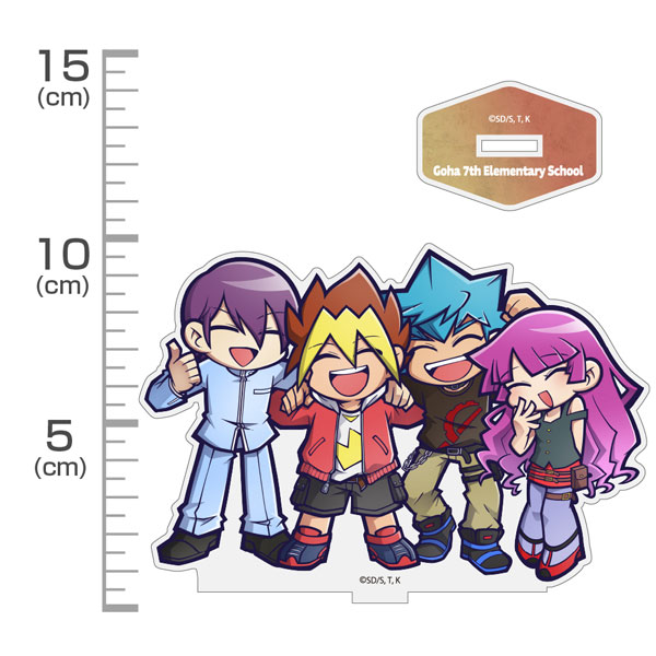 遊☆戯☆王SEVENS 遊我＆ルーク＆ガクト＆ロミン アクリルスタンド[コスパ]《０６月予約》