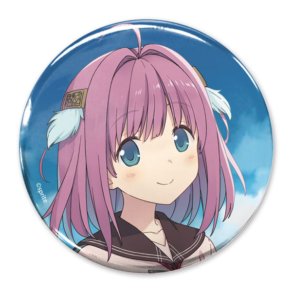 蒼の彼方のフォーリズム 市ノ瀬莉佳 65mm缶バッジ Beyond the sky Ver