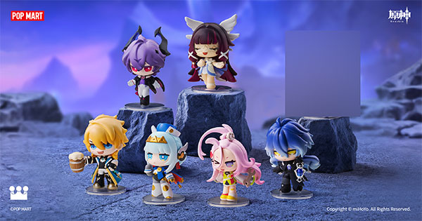 Genshin Impact Gathering Chibi 原神 ボックス6種 Genshin Impact Gathering Chibi シリーズ 6個入りBOX[POPMART]《在庫
