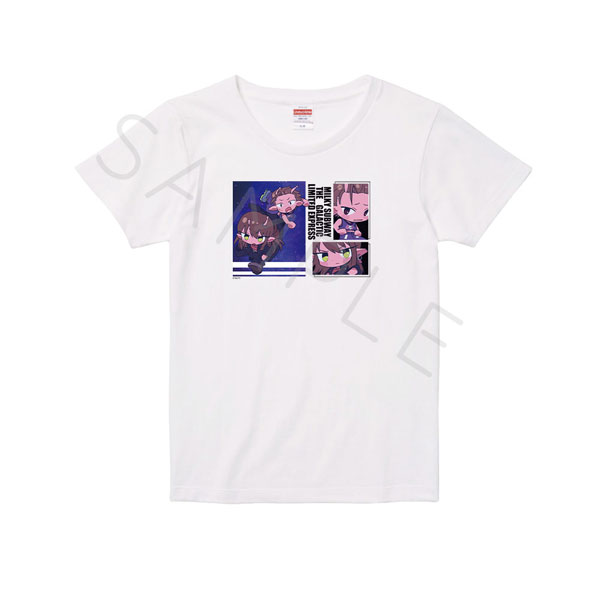アニメ『銀河特急 ミルキー☆サブウェイ』 Tシャツ(ちぽっけ) TB