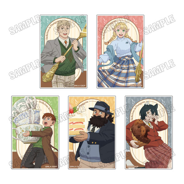 TVアニメ「ダンジョン飯」 描き下ろしアクリルブロックコレクション 5個入りBOX