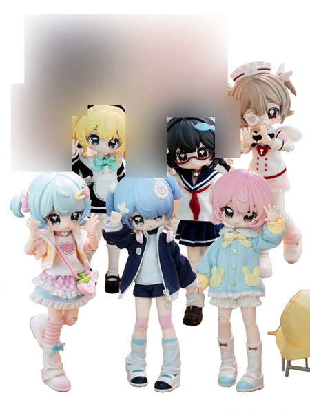 Unveiled Door 鍵の精霊シリーズ BJDブラインドドール 6個入りBOX