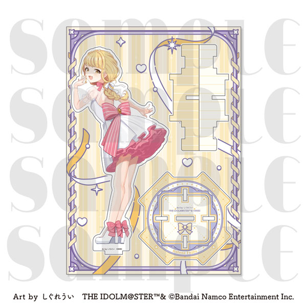 『アイドルマスター』シリーズ×しぐれうい ビッグアクリルスタンド 藤田ことね[イーディス]《０６月予約》