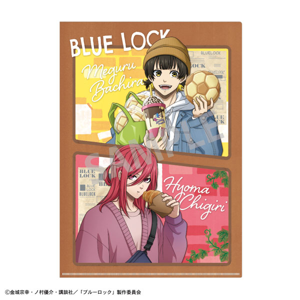 ブルーロック A4シングルクリアファイル 蜂楽廻＆千切豹馬 焼きたてパンとテイクアウトドリンク[カミオジャパン]《０６月予約》