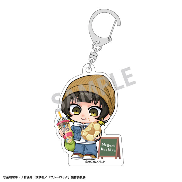 ブルーロック アクリルキーホルダー 蜂楽廻 焼きたてパンとテイクアウトドリンク 描き起こし[カミオジャパン]《０６月予約》