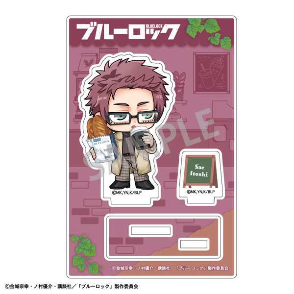 ブルーロック ミニアクリルスタンド 糸師冴 焼きたてパンとテイクアウトドリンク 描き起こし[カミオジャパン]《０６月予約》
