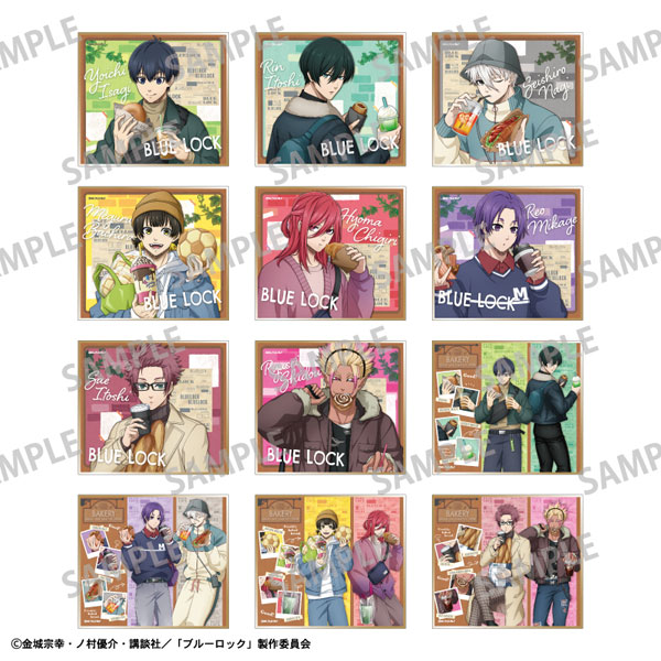 ブルーロック トレーディングミニ色紙 焼きたてパンとテイクアウトドリンク 12個入りセット[カミオジャパン]《０６月予約》