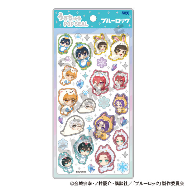 ブルーロック うるちゅるPOP SEAL きぐるみんず ひんやり[クラックス]《０７月予約》