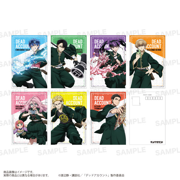 TVアニメ『デッドアカウント』ポストカードセット[ST-ONE]《０６月予約》