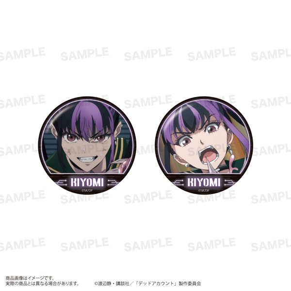 TVアニメ『デッドアカウント』缶バッジセット 漆栖川希詠[ST-ONE]《０６月予約》