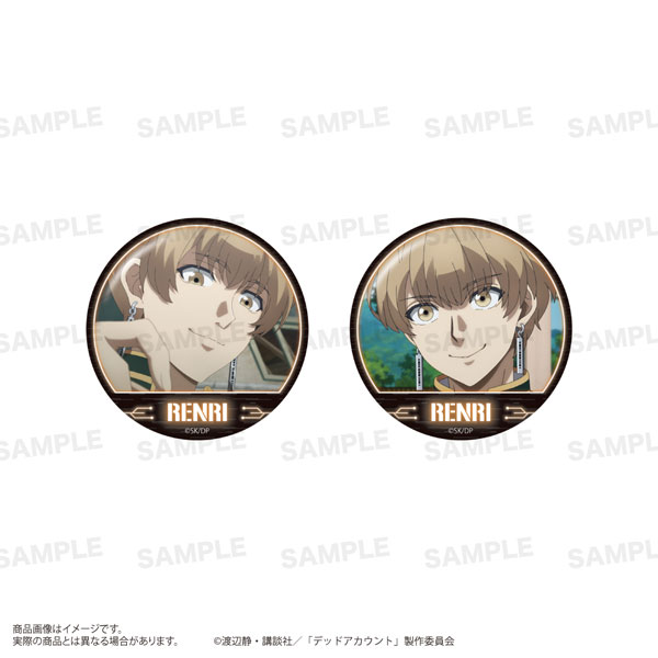 TVアニメ『デッドアカウント』缶バッジセット 羽住蓮理[ST-ONE]《０６月予約》