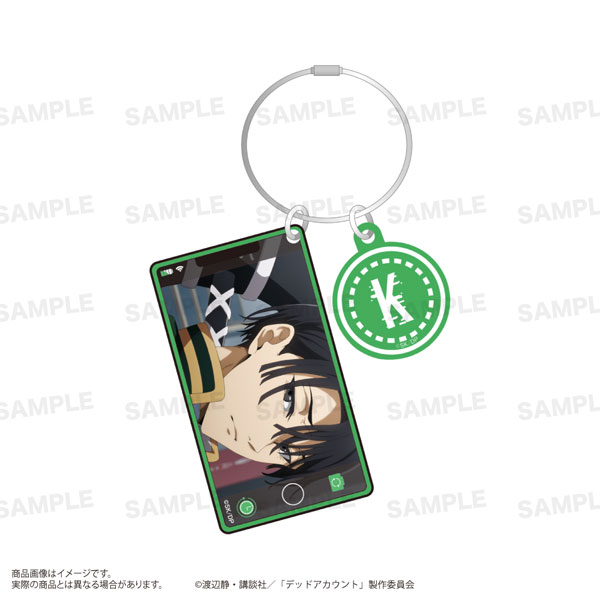 TVアニメ『デッドアカウント』ワイヤーアクリルキーホルダー 霞流括[ST-ONE]《０６月予約》
