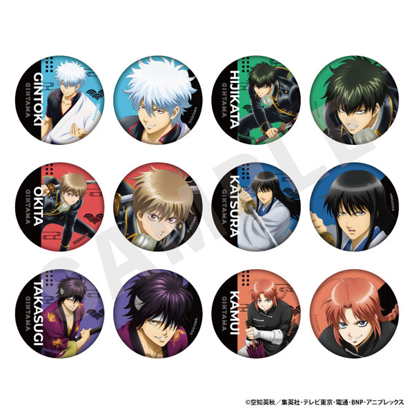 銀魂」 トレーディング缶バッジ 12個入りBOX[coly]《発売済・在庫品》