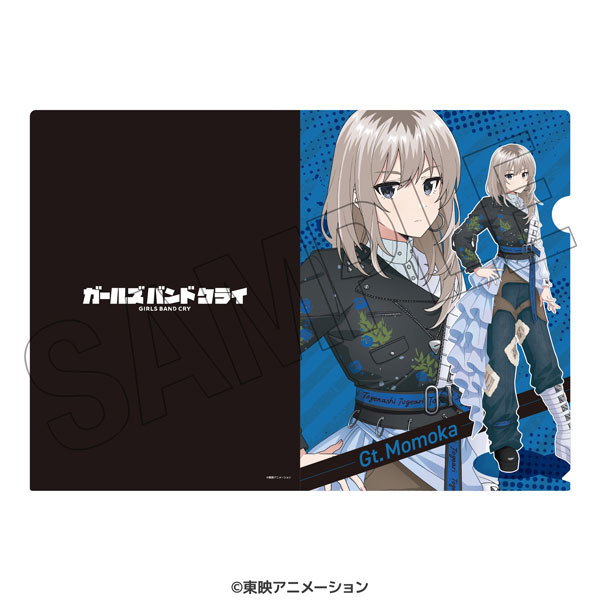 ガールズバンドクライ 描き下ろしA4クリアファイル 〈ステージ衣装風〉 (河原木桃香)[TOKYOGETS]《発売済・在庫品》