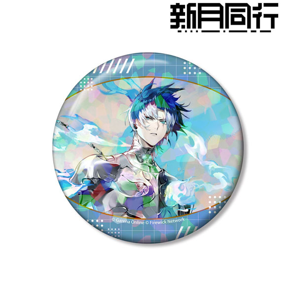 新月同行 飲火 75mmホログラム缶バッジ[アルマビアンカ]《０６月予約》