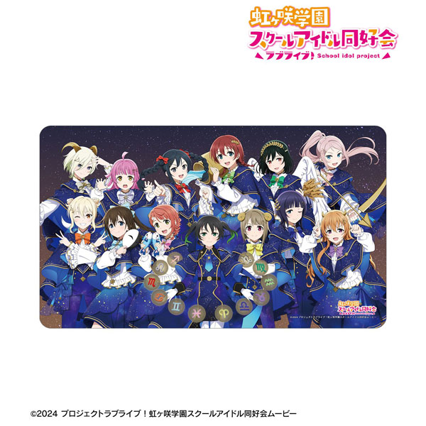 ラブライブ 虹ヶ咲学園スクールアイドル同好会 デスクマット 集合 ラブライブ！虹ヶ咲学園スクールアイドル同好会 描き下ろし 集合 十二