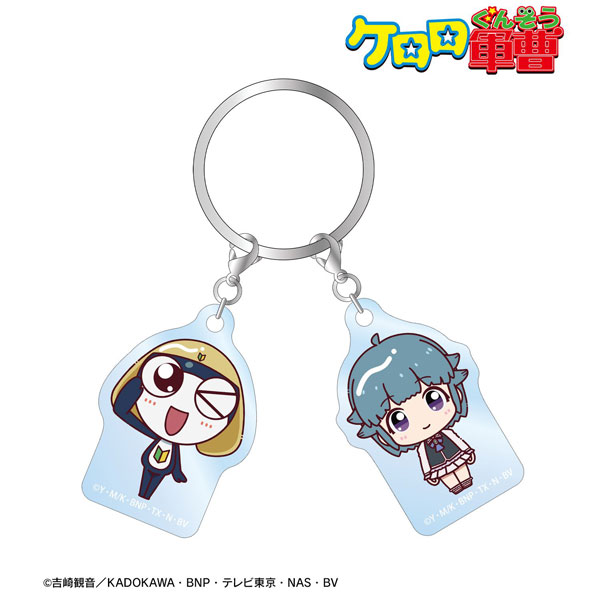アニメ『ケロロ軍曹』 タママ＆桃華 ちょこんと！ 2連アクリル