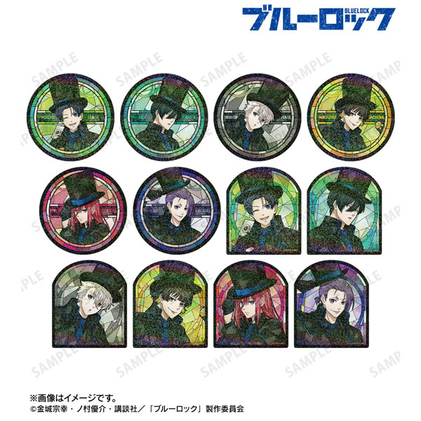 TVアニメ『ブルーロック』 描き下ろし 怪盗団ver. Aure Glass トレーディングホログラムダイカットステッカー BOX[アルマビアンカ]《０７月予約》