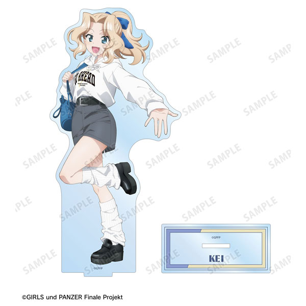 ガールズ＆パンツァー 最終章 描き下ろし ケイ デート私服ver. BIGアクリルスタンド[アルマビアンカ]《０７月予約》