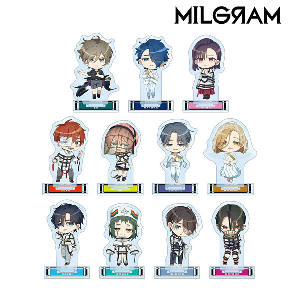 MILGRAM -ミルグラム- トレーディング 公式ちびキャラ Season 3 ver. アクリルスタンド 11個入りBOX[アルマビアンカ]《在庫切れ》