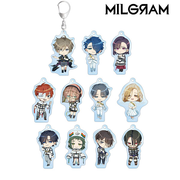 MILGRAM -ミルグラム- トレーディング 公式ちびキャラ Season 3 ver. アクリルキーホルダー 11個入りBOX[アルマビアンカ]《在庫切れ》