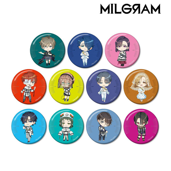 MILGRAM -ミルグラム- トレーディング 公式ちびキャラ Season 3 ver. 缶バッジ 11個入りBOX[アルマビアンカ]《在庫切れ》