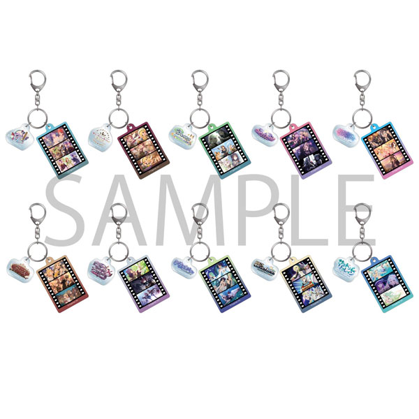 プリンセスコネクト！Re：Dive フィルム風アクリルキーホルダーコレクション 10個入りBOX[ムービック]《０５月予約》
