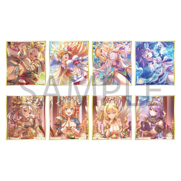 プリンセスコネクト！Re：Dive 8th Anniversary ミニ色紙コレクション 8個入りBOX[ムービック]《０５月予約》