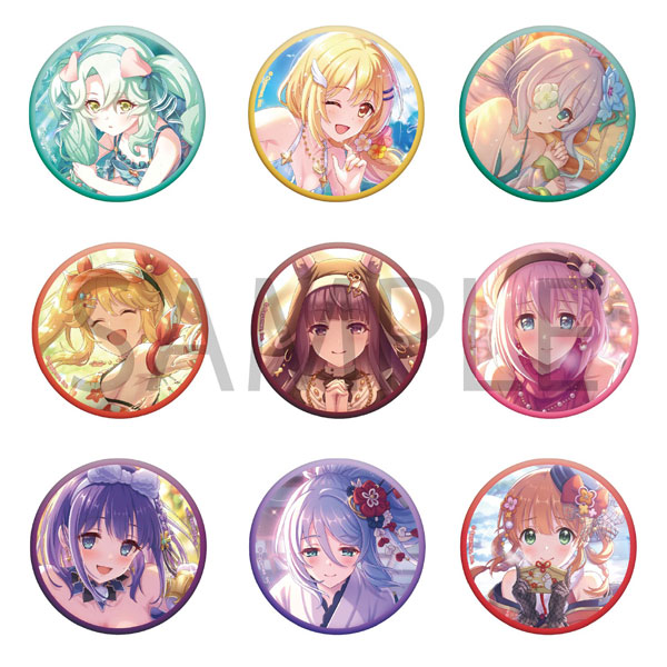 プリンセスコネクト！Re：Dive キャラバッジコレクション D 9個入りBOX[ムービック]《０５月予約》