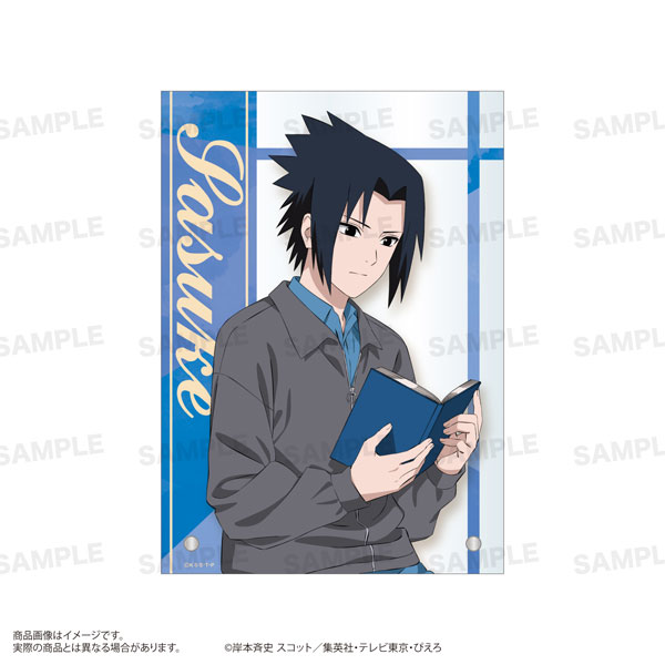 NARUTO-ナルト- 疾風伝」A6アクリルパネル(読書ver.) うちはサスケ[ST