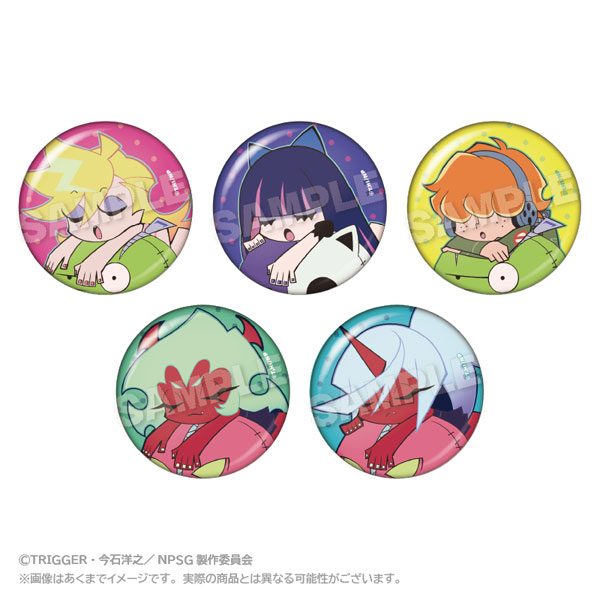 New PANTY ＆ STOCKING with GARTERBELT トレーディングふわみん缶バッジ 5個入りBOX