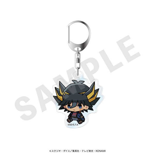 「遊☆戯☆王5D’s」アクリルキーホルダー(不動遊星・ミニキャラ)[coly]《０５月予約》