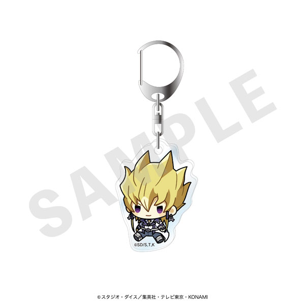 「遊☆戯☆王5D’s」アクリルキーホルダー(ジャック・アトラス・ミニキャラ)[coly]《０５月予約》