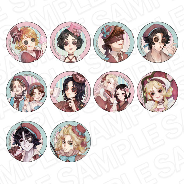 Identity V カンバッジ(ランダム) A Heartfelt Gift ver. 10個入りBOX