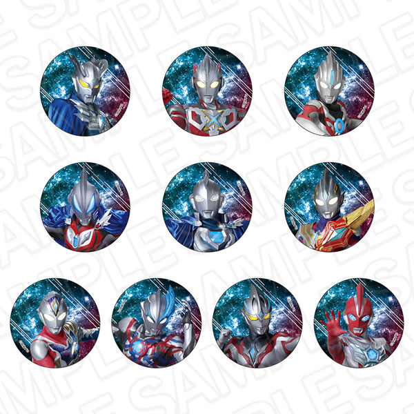 ウルトラマンシリーズ キラキラカンバッジ(ランダム) 2026 Winter ver. 10個入りセット