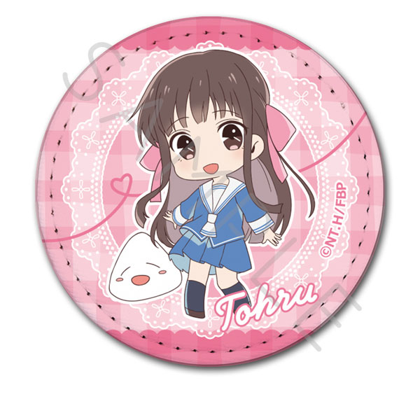 TVアニメ『フルーツバスケット』 レザーバッジ(丸形) A(本田透)[シンクイノベーション]《０６月予約》