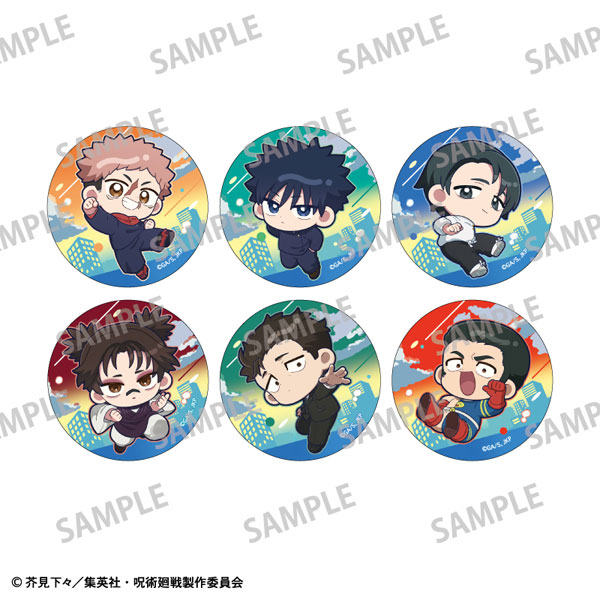 呪術廻戦 トレーディング缶バッジ 6個入りBOX