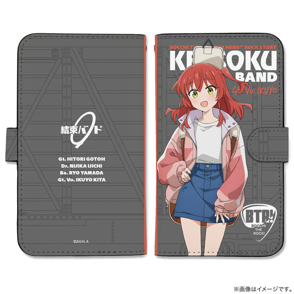 アニメ「ぼっち・ざ・ろっく！」 喜多郁代 手帳型スマホケースL