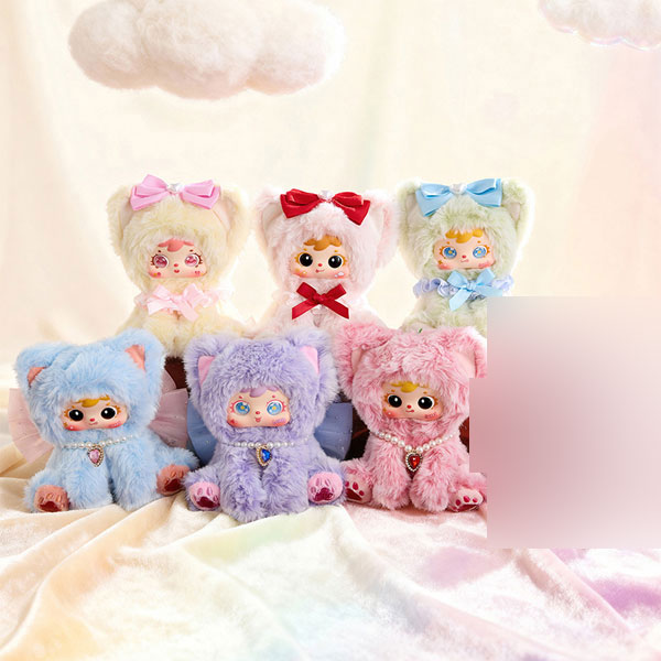 Samuel ベルベットレインボーキャットシリーズ トレーディングプラッシュ 6個入りBOX