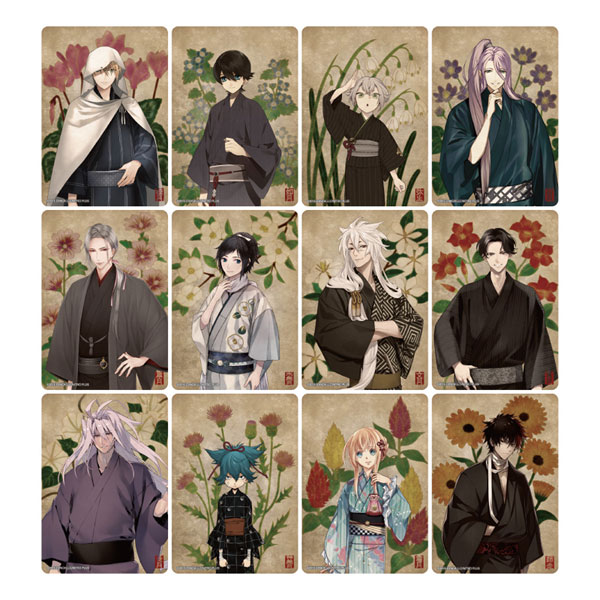 刀剣乱舞ONLINE 華こよみ絵巻 トレーディングミニクリアカード 第四弾 12個入りBOX[アヴェンジャーズ]《在庫切れ》
