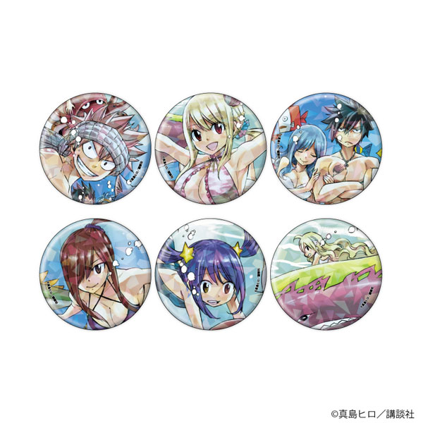 ホログラム缶バッジ(57mm)「FAIRY TAIL」03/公式イラスト 6個入りBOX