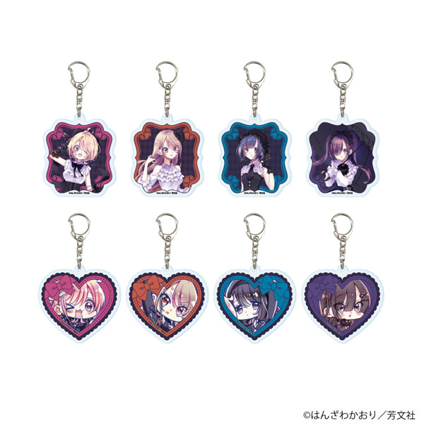 アクリルキーホルダー「アイドルビーバック！」01/公式＆描き下ろしイラスト 8個入りBOX[A3]《０６月予約》