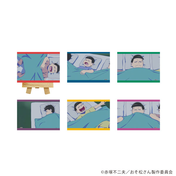 キャンバスボードミニ「おそ松さん」01/場面写イラスト 6個入りセット[A3]《０６月予約》